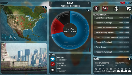 Plague Inc. Evolved World Screen